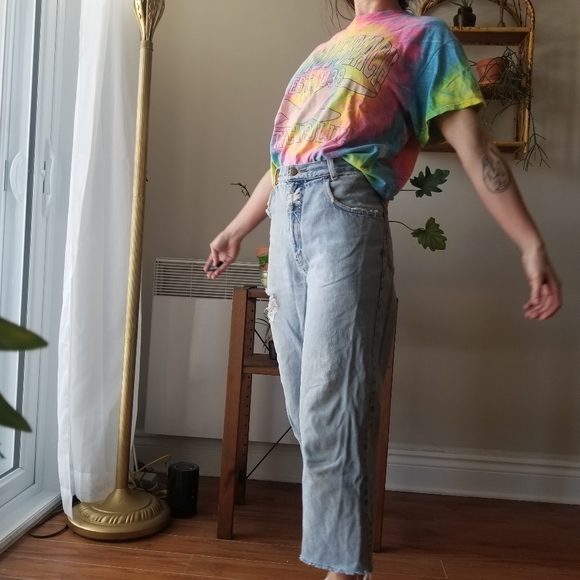 Vintage Myrtle Beach Tie Dye T-Shirt Tee Hippie 70 - Picture 2 of 13